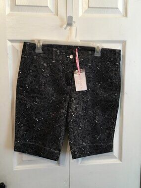 Girl's Golf Brand Women's Bermuda Stretchy Shorts Lg
